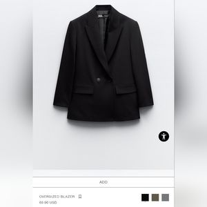 Zara Oversized Blazer